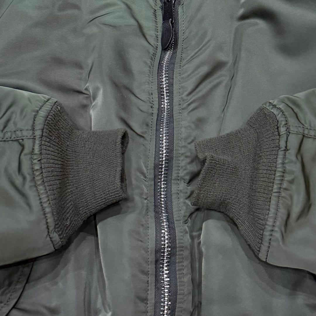 703　アルファインダストリーズ MA-1フライトジャケット　USA製　XL