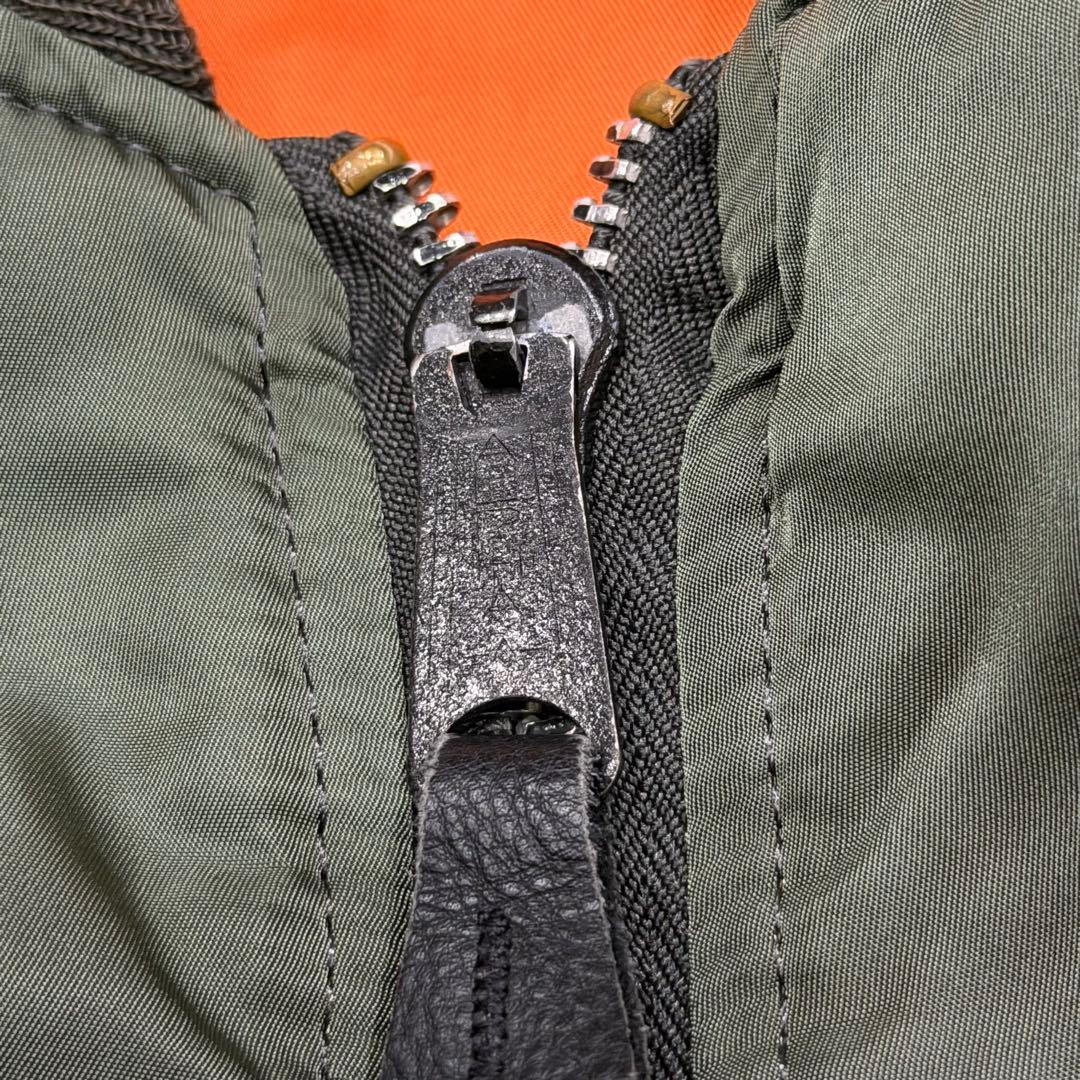 703　アルファインダストリーズ MA-1フライトジャケット　USA製　XL