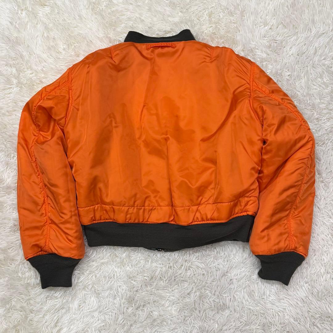 703　アルファインダストリーズ MA-1フライトジャケット　USA製　XL