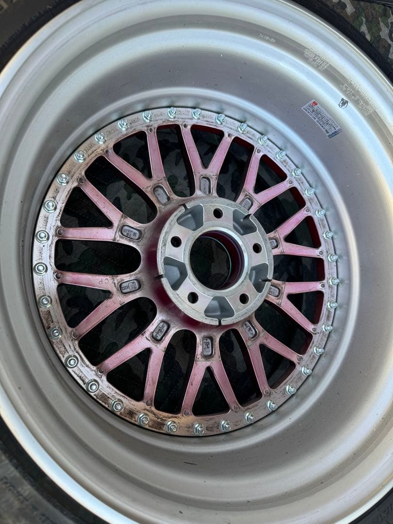 R*7様 workマイスターM13p アステリズムレッド 18インチ 2本のみ。