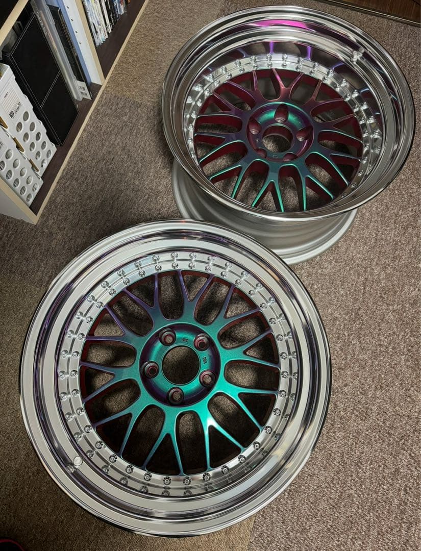 R*7様 workマイスターM13p アステリズムレッド 18インチ 2本のみ。