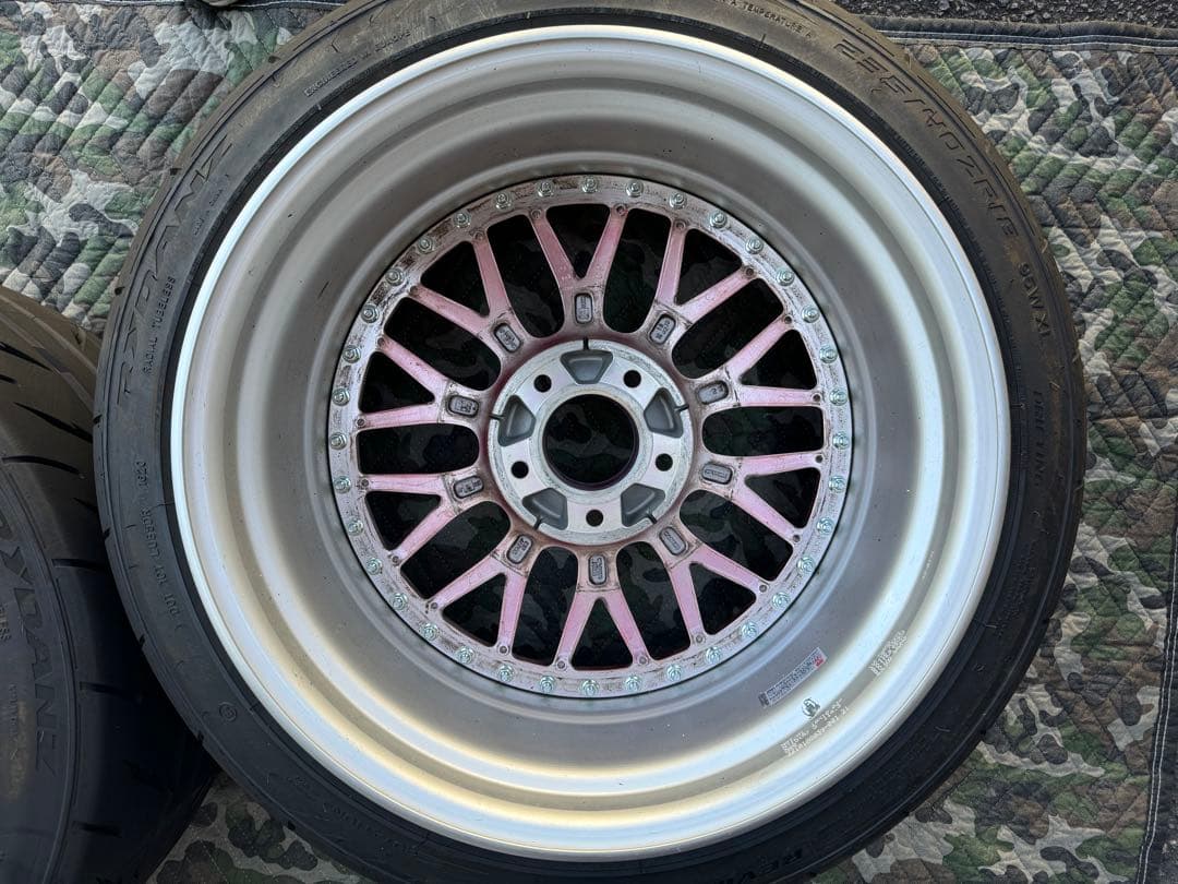 R*7様 workマイスターM13p アステリズムレッド 18インチ 2本のみ。