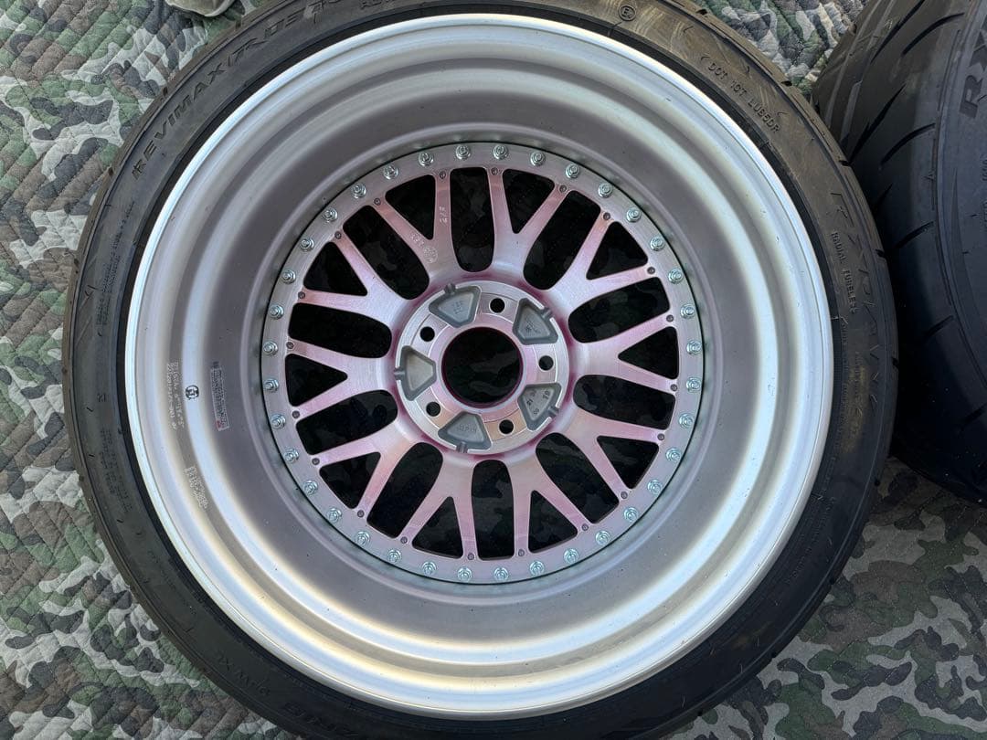 R*7様 workマイスターM13p アステリズムレッド 18インチ 2本のみ。