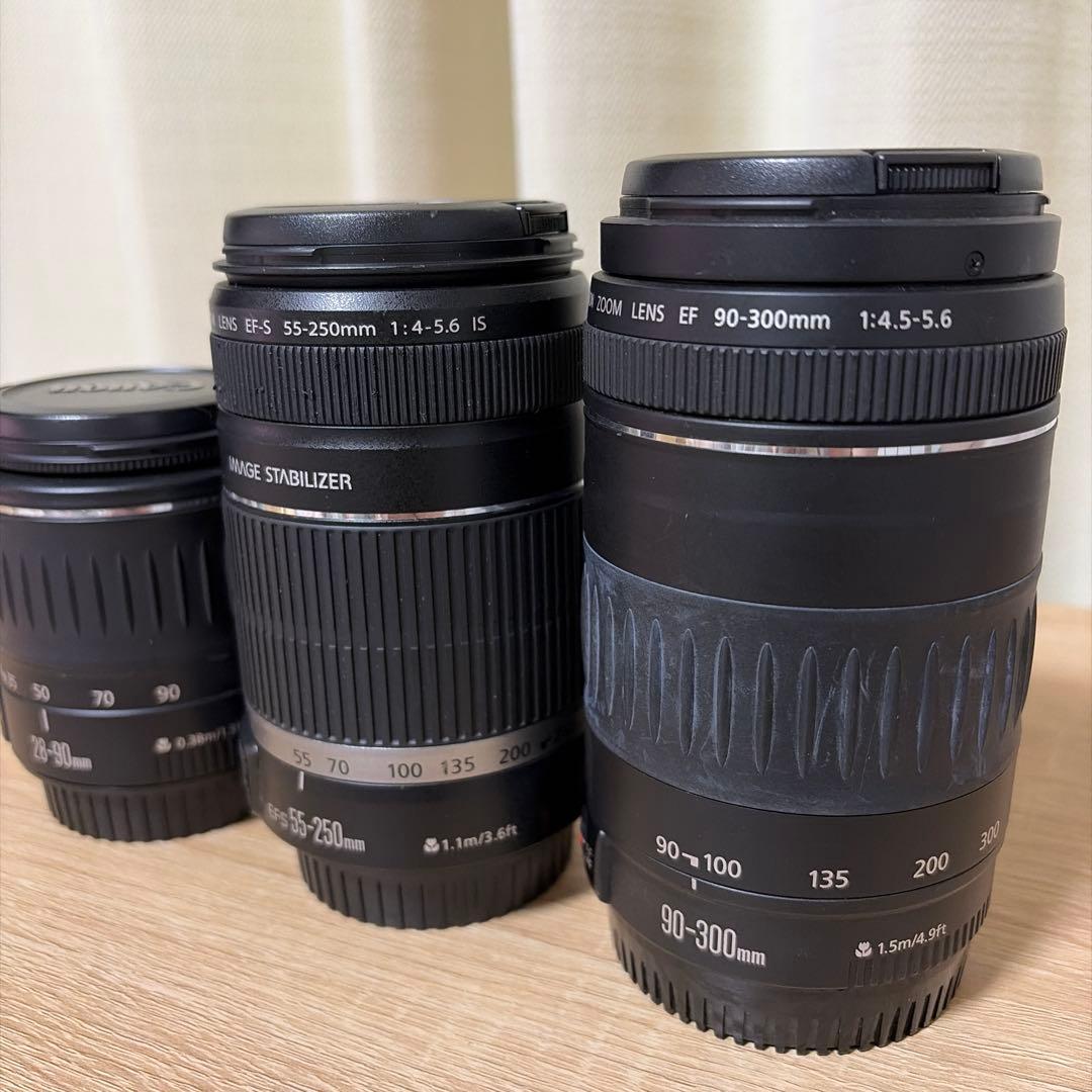 Canon ズームレンズ 3本セット