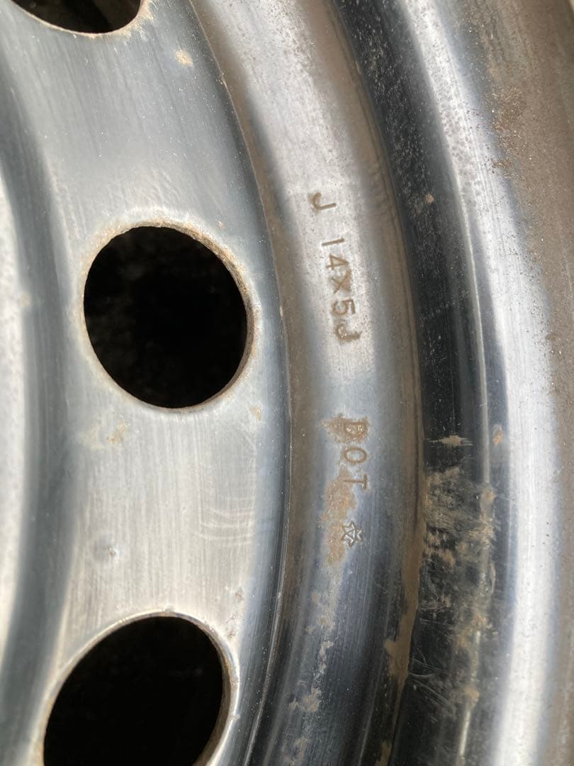 トヨタ 14インチ 5J ホイール 4個セット