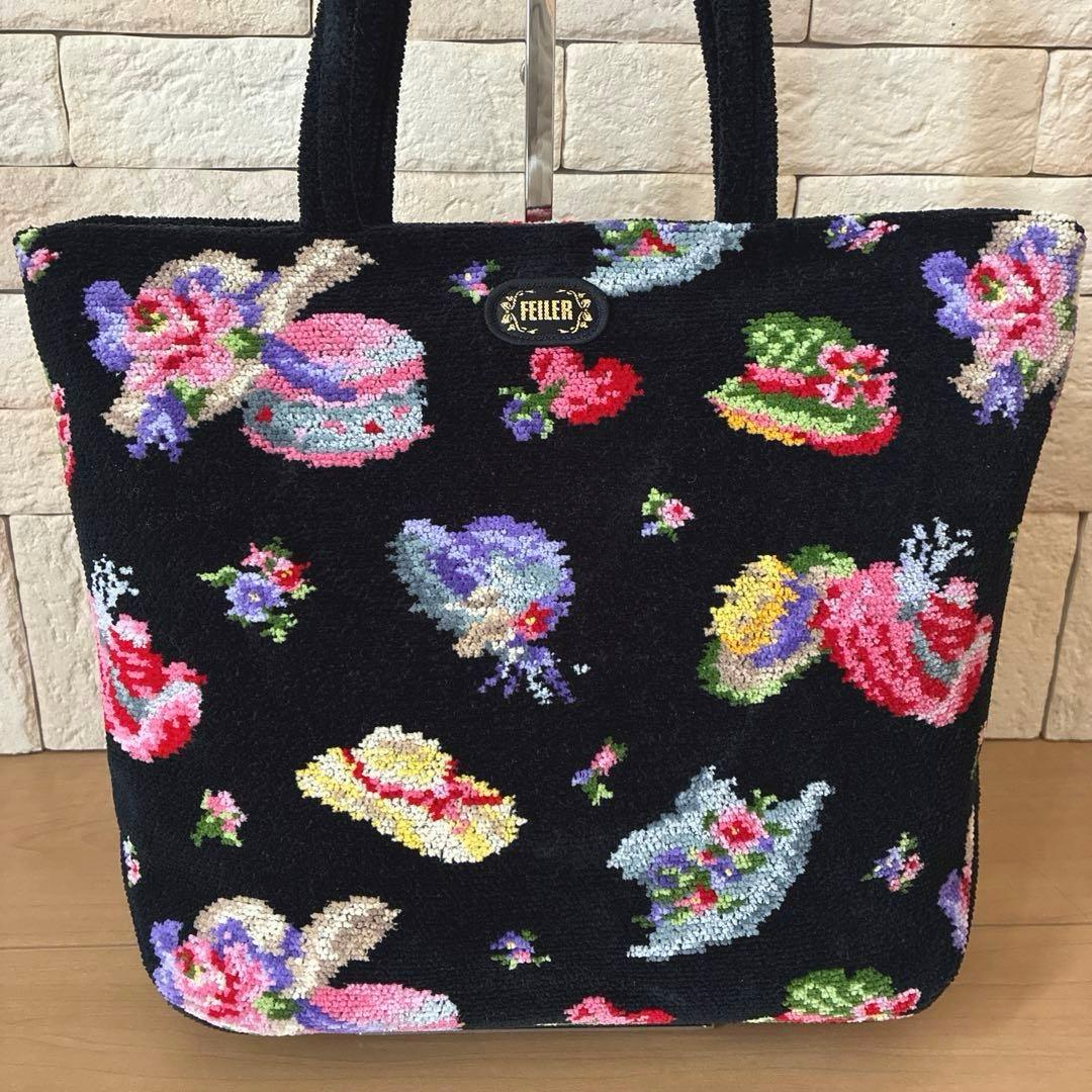 FEILER トートバッグ \"Chapeau Ange\" ハンカチ付き