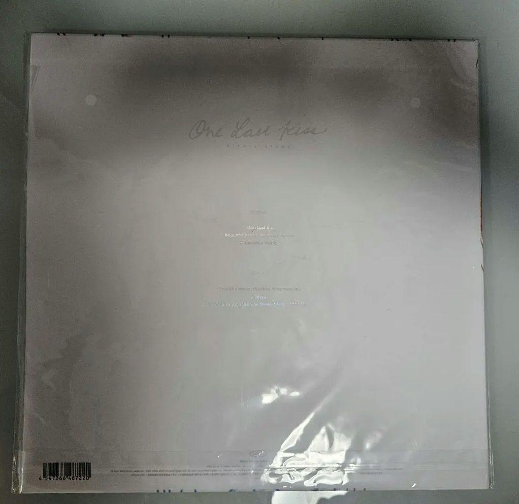 One Last Kiss 宇多田ヒカル　LP　レコード
