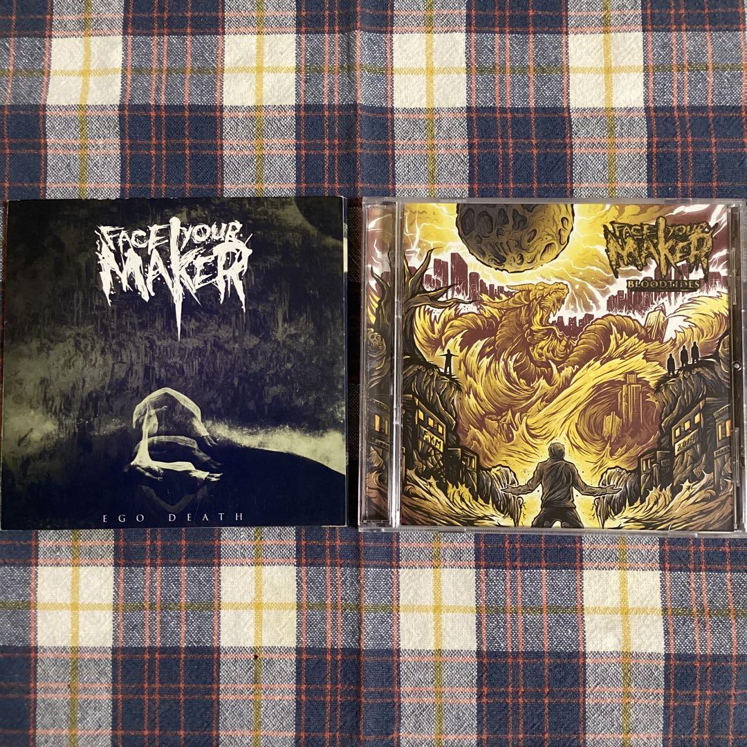 FACE YOUR MAKER / 2枚セット デスコア