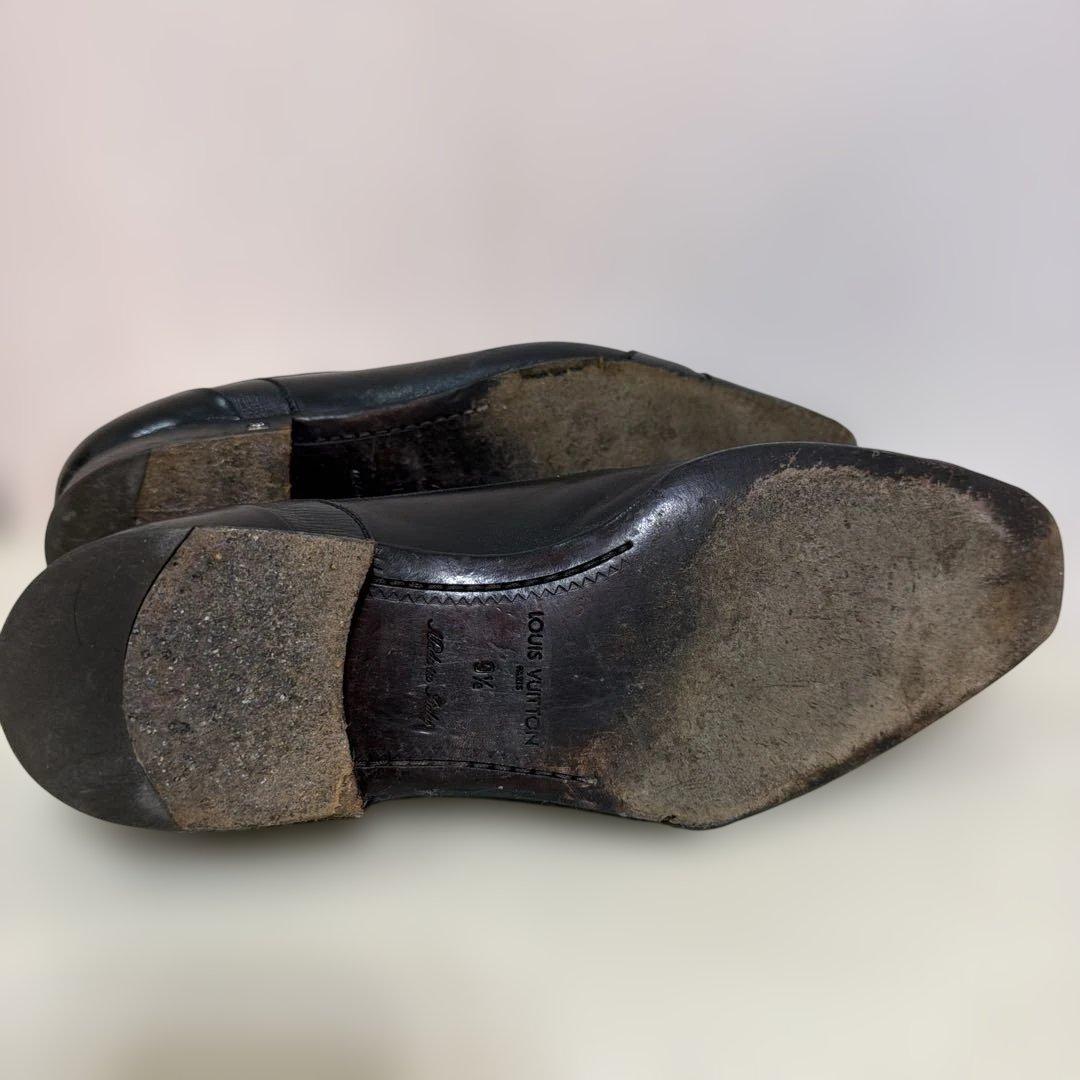 ルイヴィトンシューズ　ブラック 9.5サイズお値下げコメント下さい