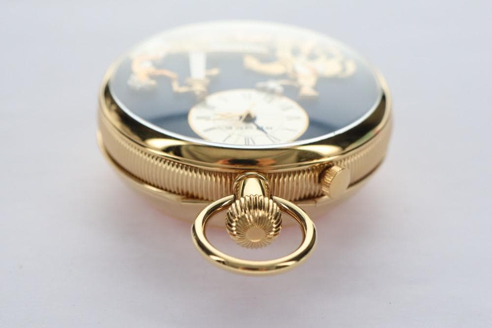 ◆CHARLES REUGE ロマンス 高級オルゴール付き懐中時計 09197