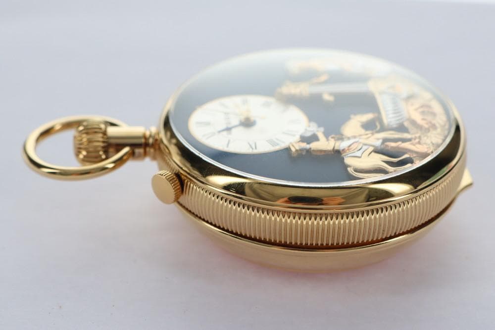 ◆CHARLES REUGE ロマンス 高級オルゴール付き懐中時計 09197