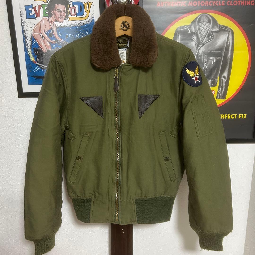 美品 100周年記念 SPIEWAK B-15A フライトジャケット 38M