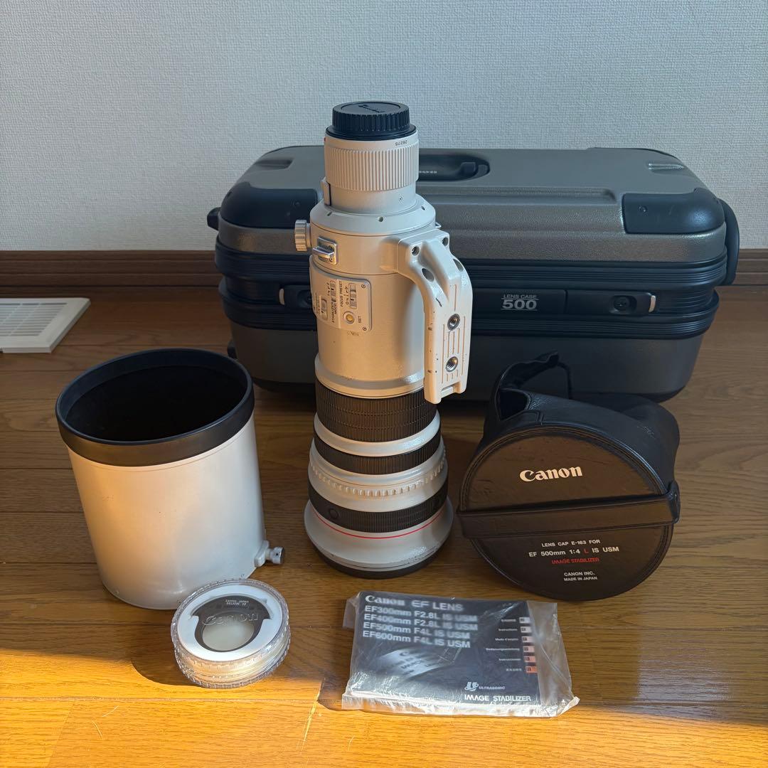 レンズ(単焦点) Canon EF 500mm F4L IS USM