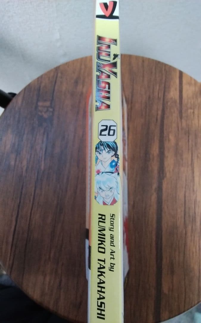 犬夜叉　コミック　英語版　希少品　レア　入手困難　26巻　七人隊