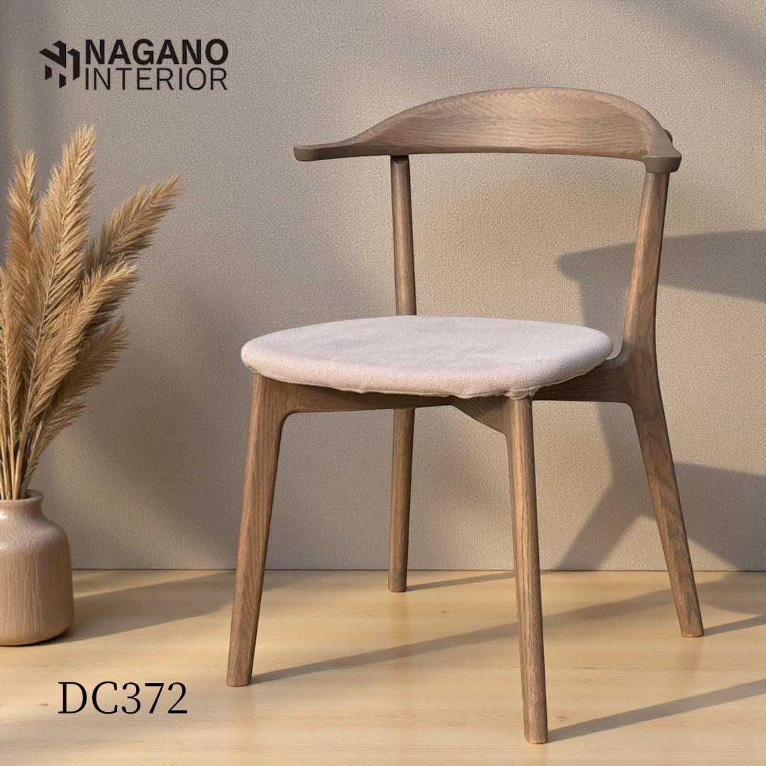 ナガノインテリア DC372 チェア レッドオーク カバーリング仕様 美品
