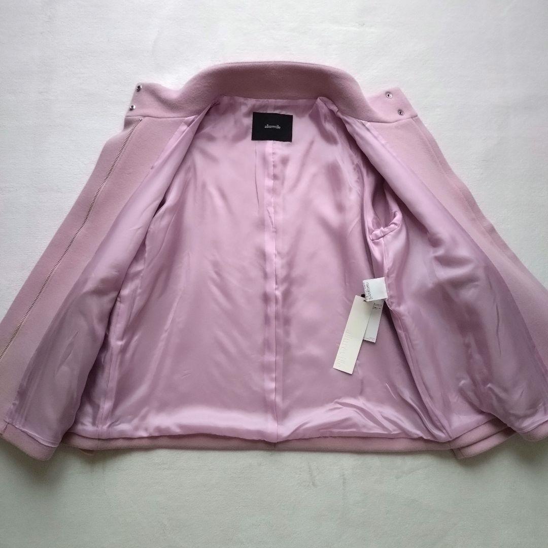 タグ付未使用 allureville ビーバースタンドショートコート