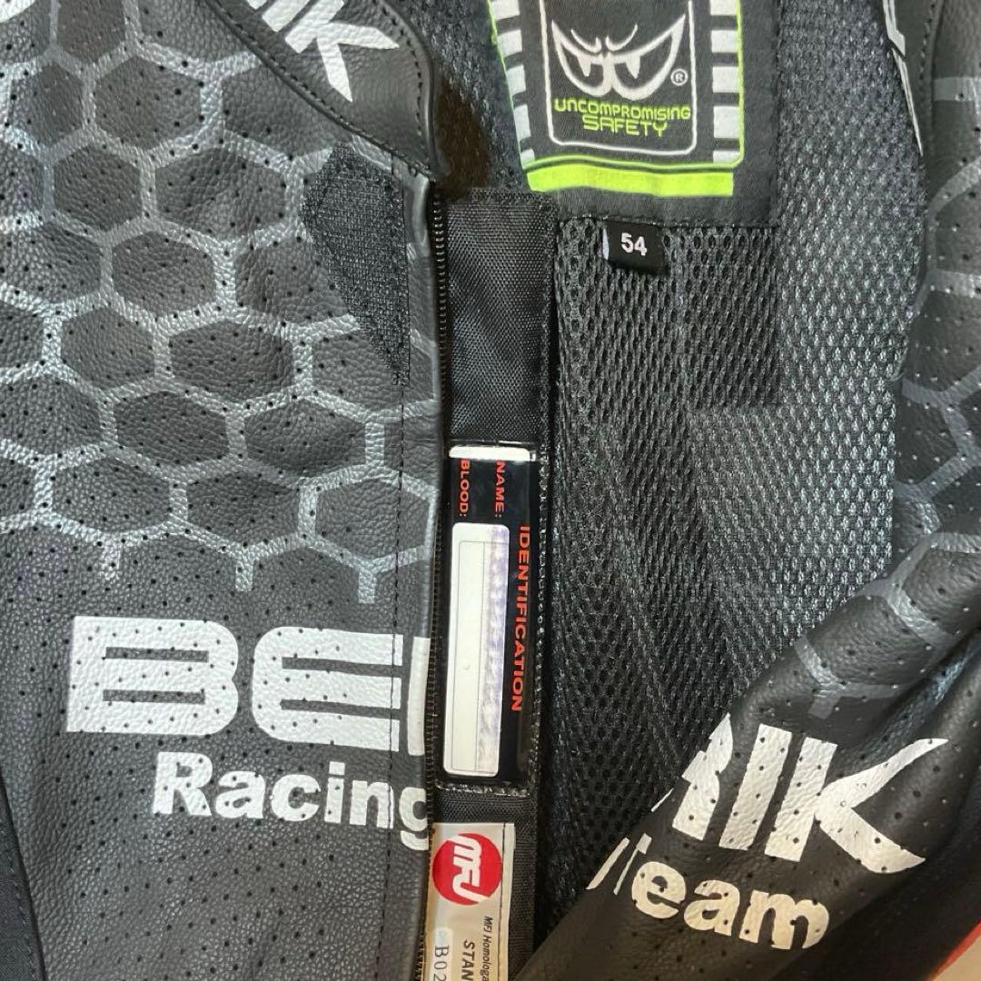【未使用】MFJ公認 BERIK ベリック レーシングスーツ 54サイズ
