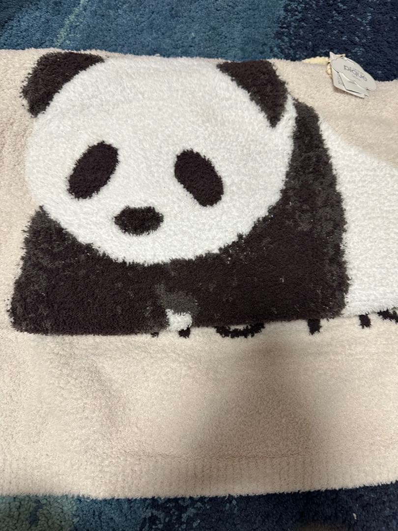 ジェラートピケ　パンダ柄　ブランケット　新品未使用品