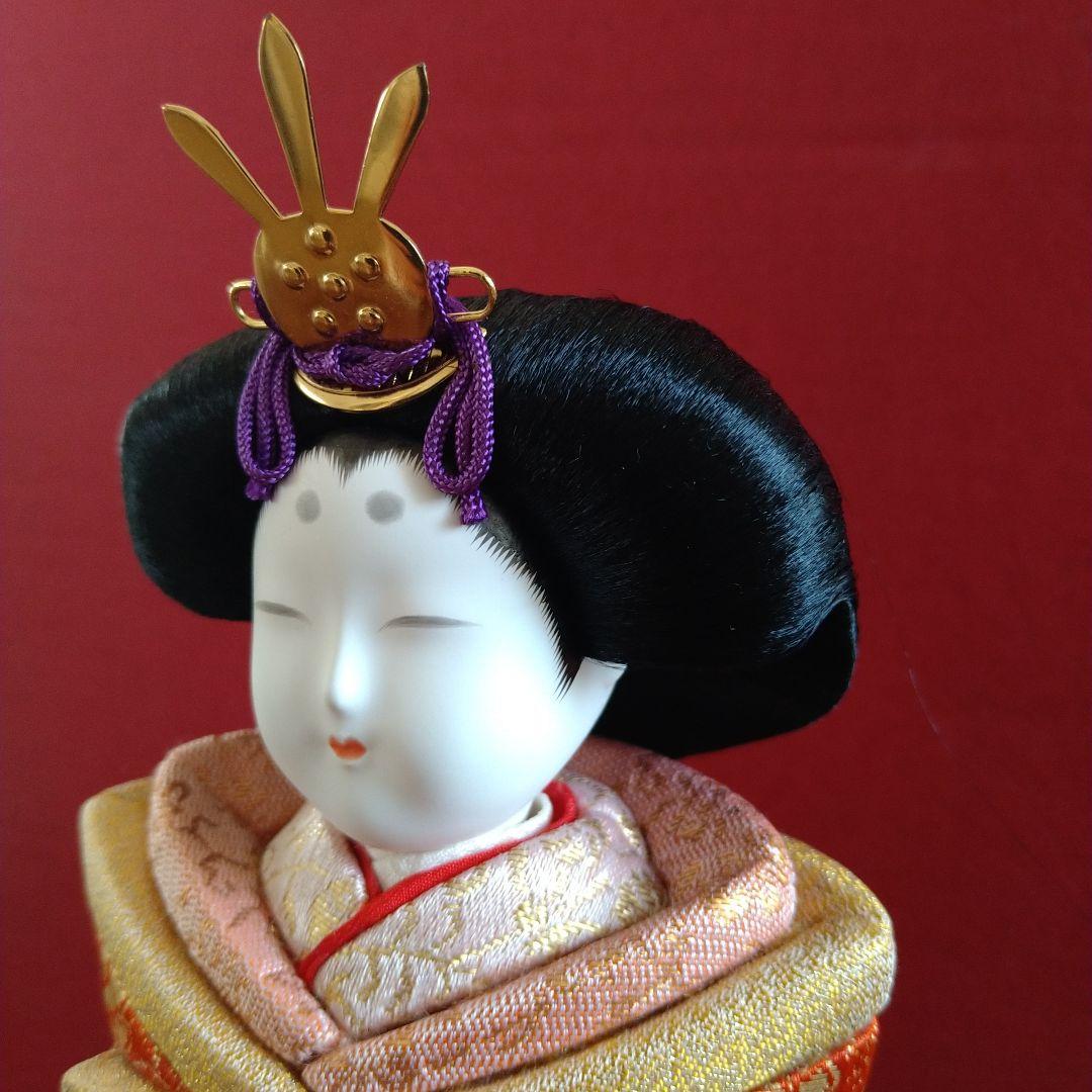 立ち雛 雛人形 神雛 彩華立雛 木目込み人形 台座付き