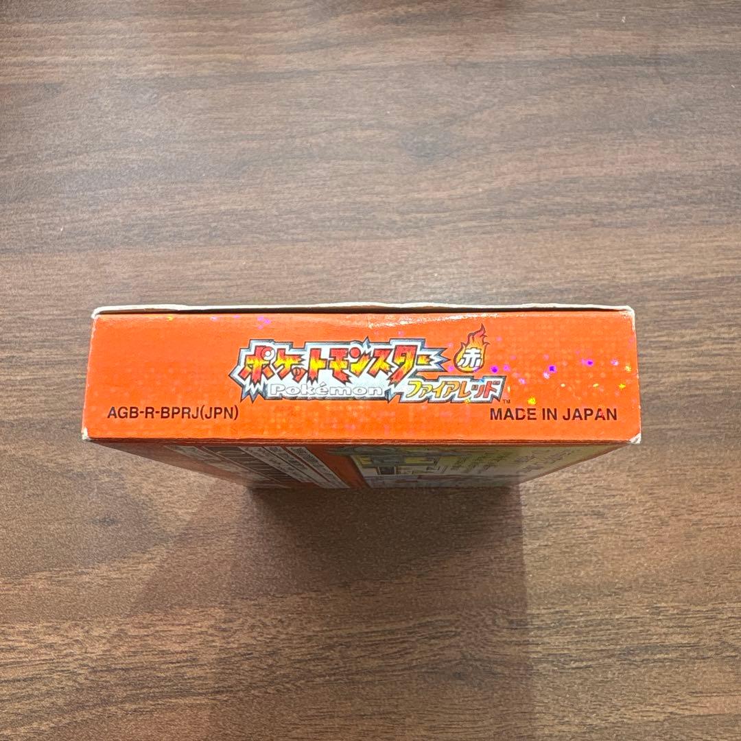 【GBA】 ポケモン ファイアレッド ワイヤレスアダプタ 同梱【動作確認済】