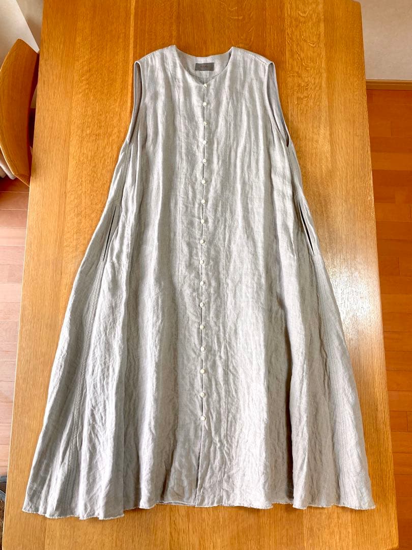 ババグーリ　無地なのに雰囲気たっぷりなワンピース　ジャンスカにも　ヨーガンレール