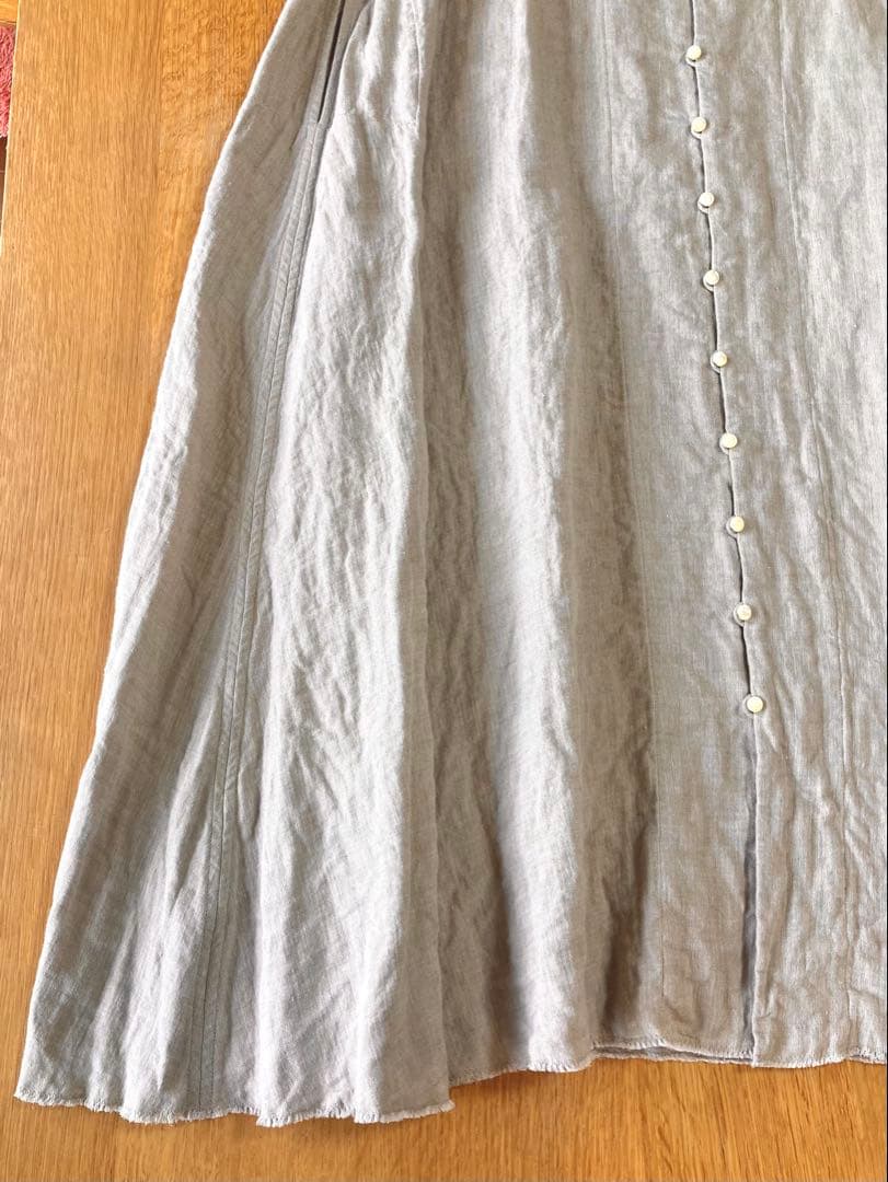 ババグーリ　無地なのに雰囲気たっぷりなワンピース　ジャンスカにも　ヨーガンレール