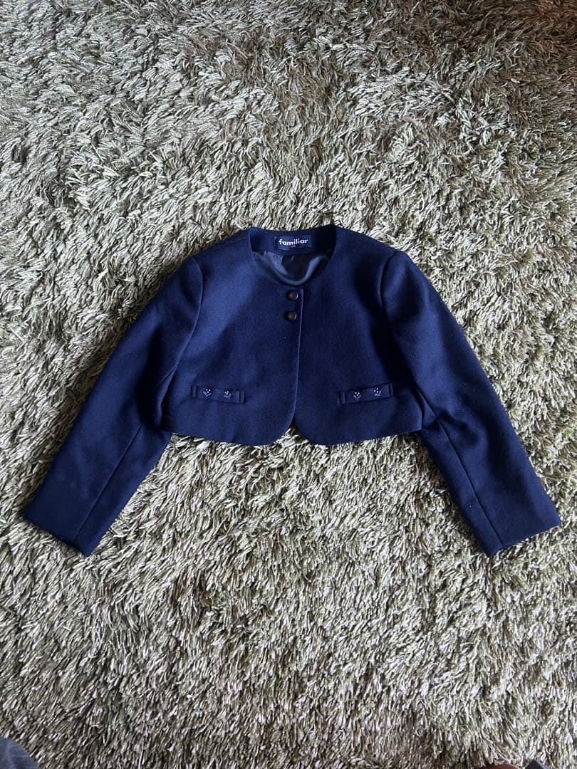 ファミリア フォーマル　ブレザー＆ワンピース　小学校お受験用