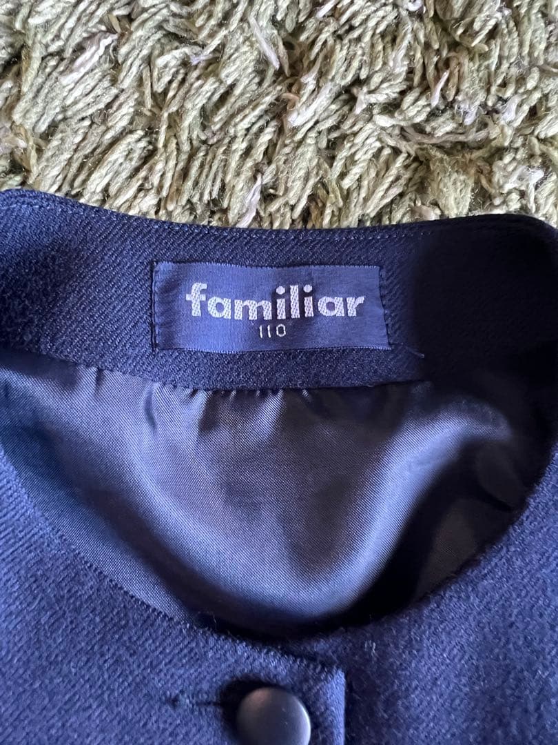 ファミリア フォーマル　ブレザー＆ワンピース　小学校お受験用