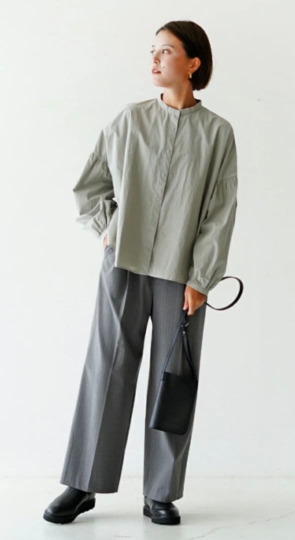 ma couleur　タグ付きパンツ