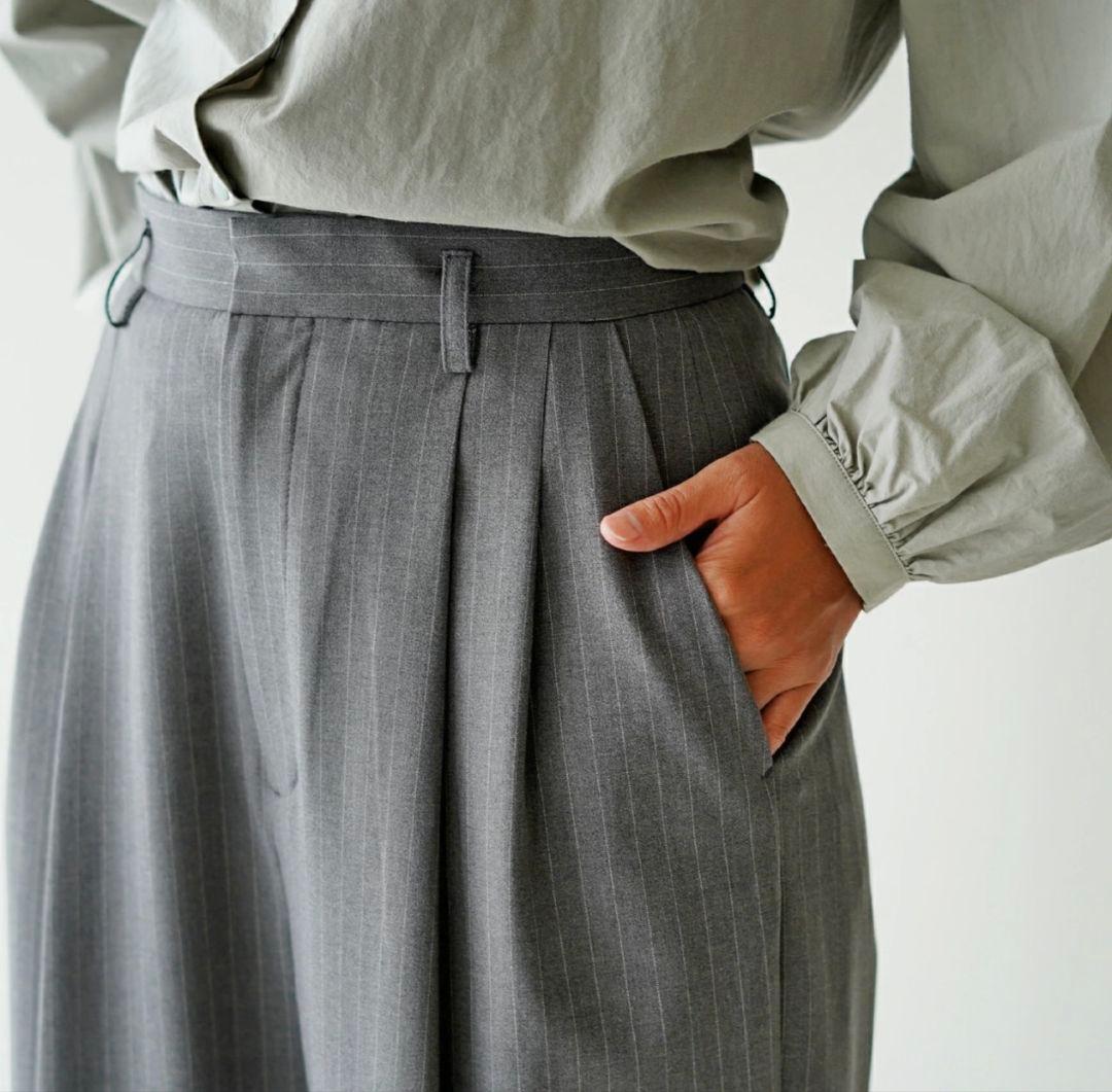 ma couleur　タグ付きパンツ