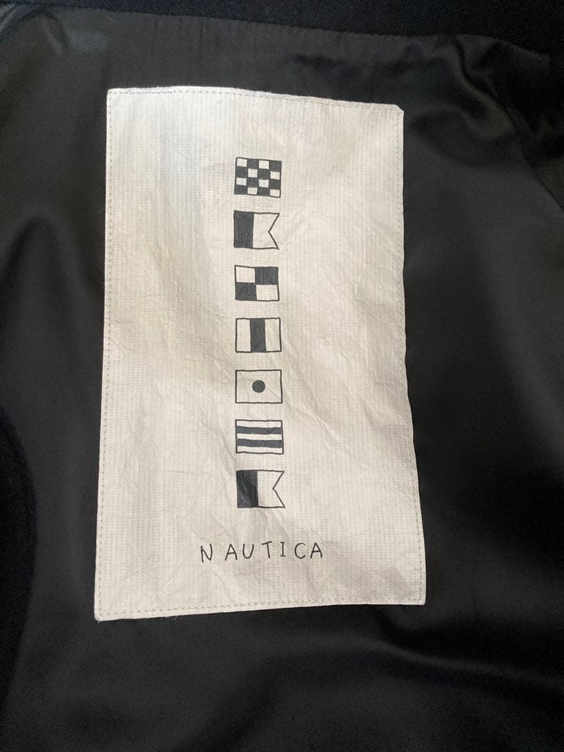 NAUTICA　ノーティカ　長谷川昭雄　ピーコート　ネイビー　M
