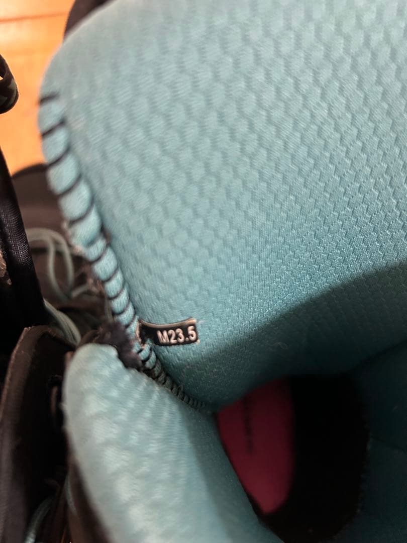 DEELUXE スノーボードブーツ 23.5cm ブラック/ターコイズ