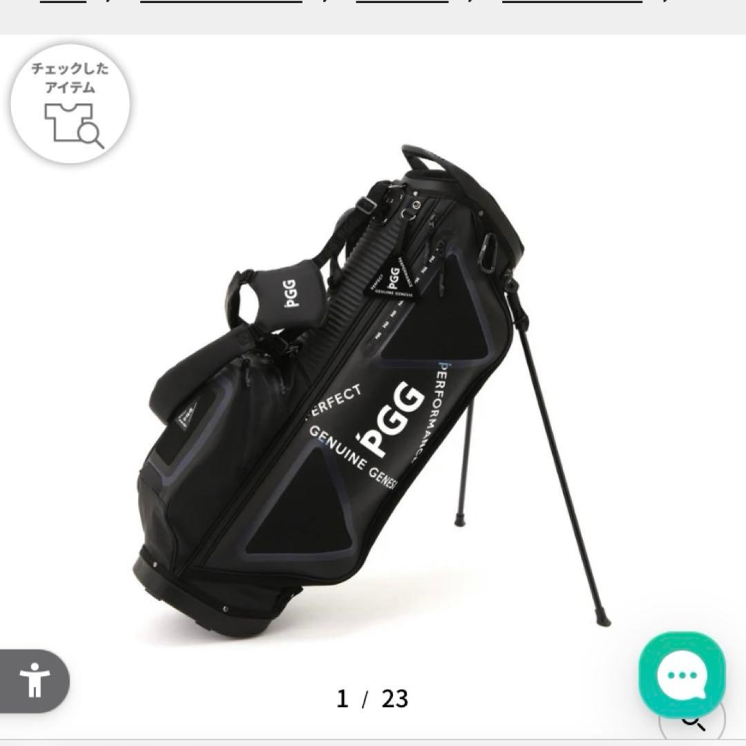 【PGG】【直営店舗&公式オンライン限定】スタンド式キャディバッグ