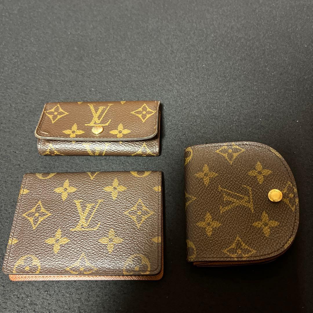 LOUIS VUITTON パスケース　キーケース　小銭入れ　3点
