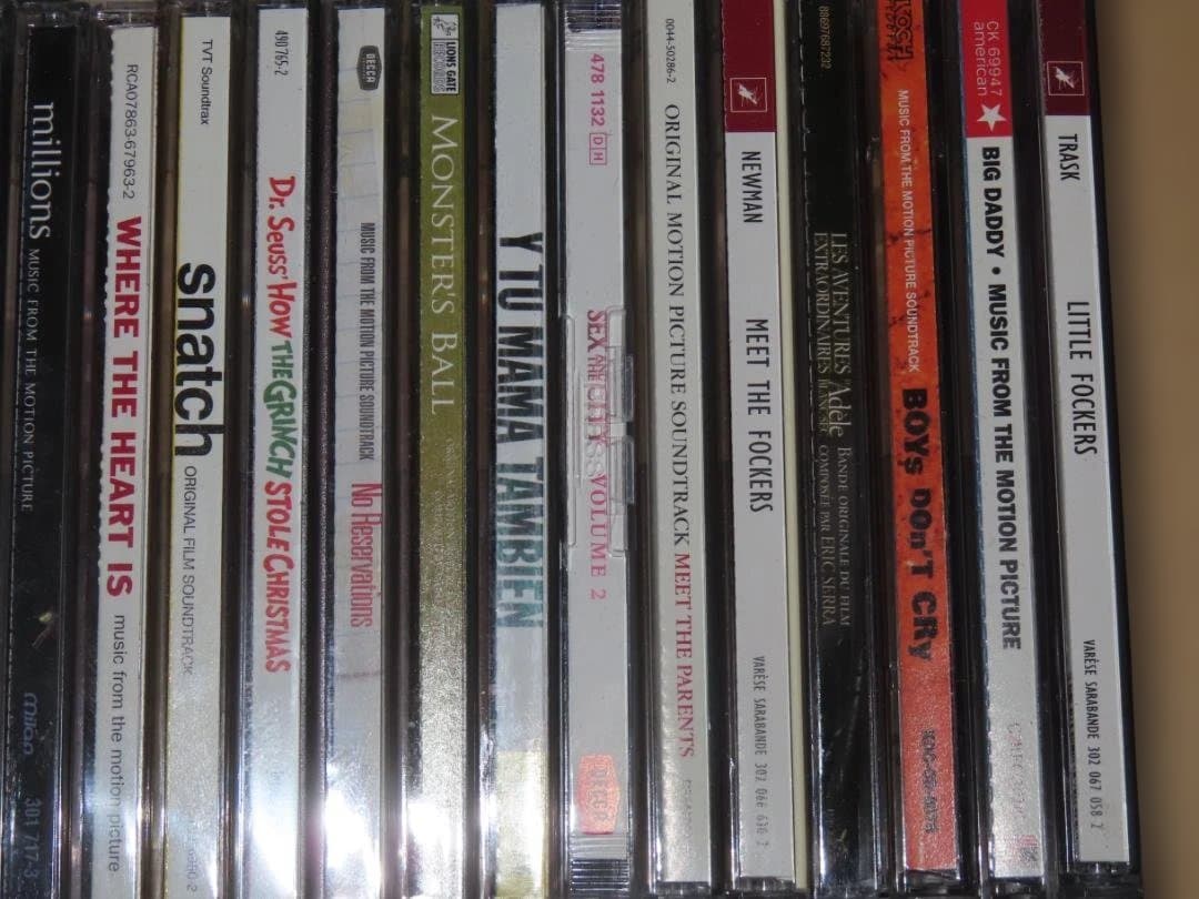 3 洋画など 映画音楽サントラまとめて大量セット サウンドトラック CD