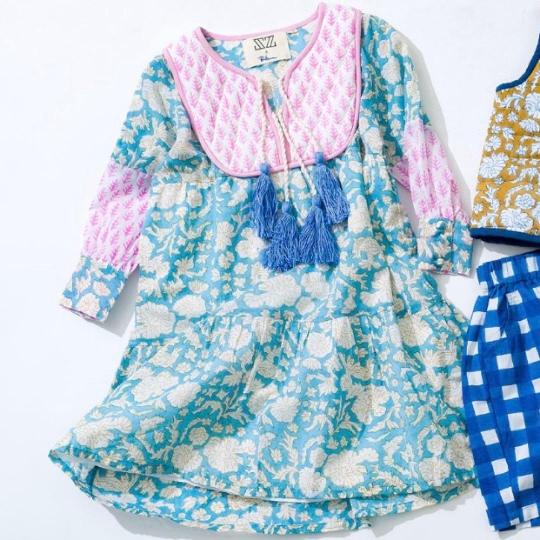 【新品】ロンハーマン 別注 sz blockprints キッズ ワンピース