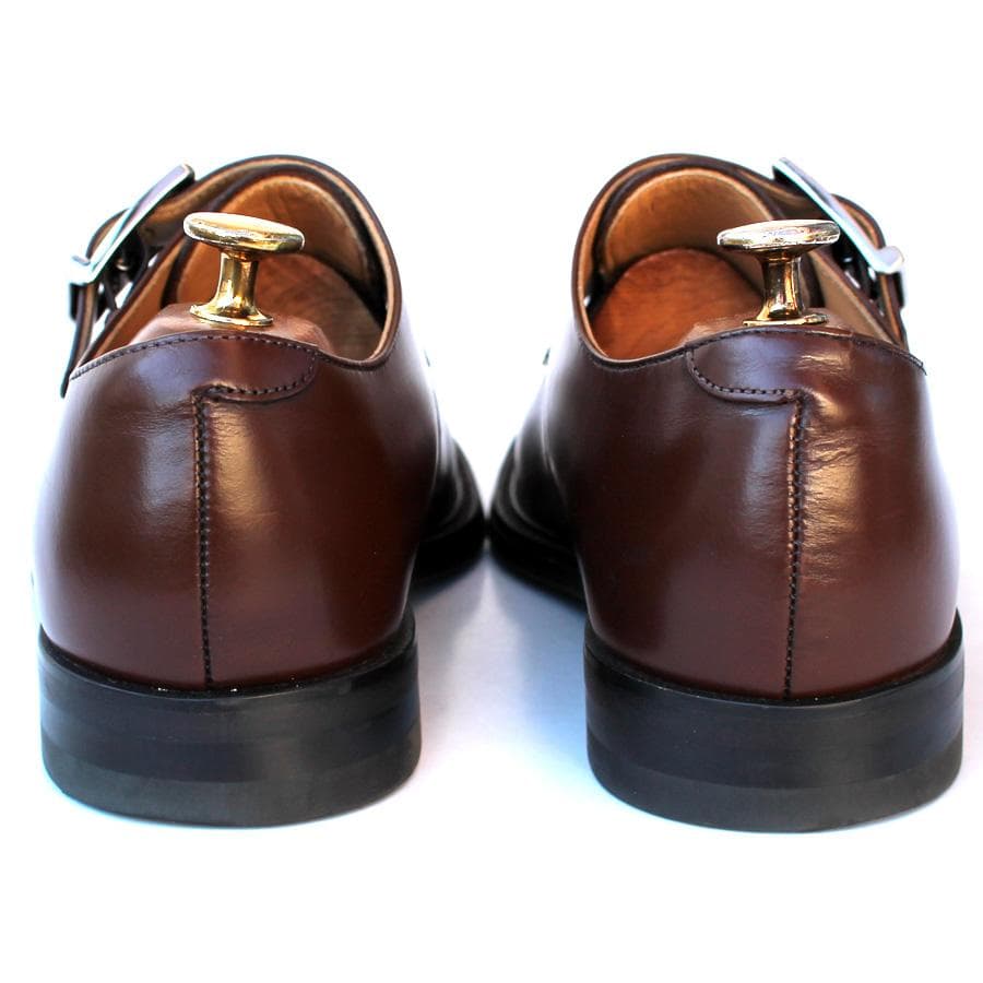 REGAL リーガル モンクストラップ ドレスシューズ ビジネス ブラウン