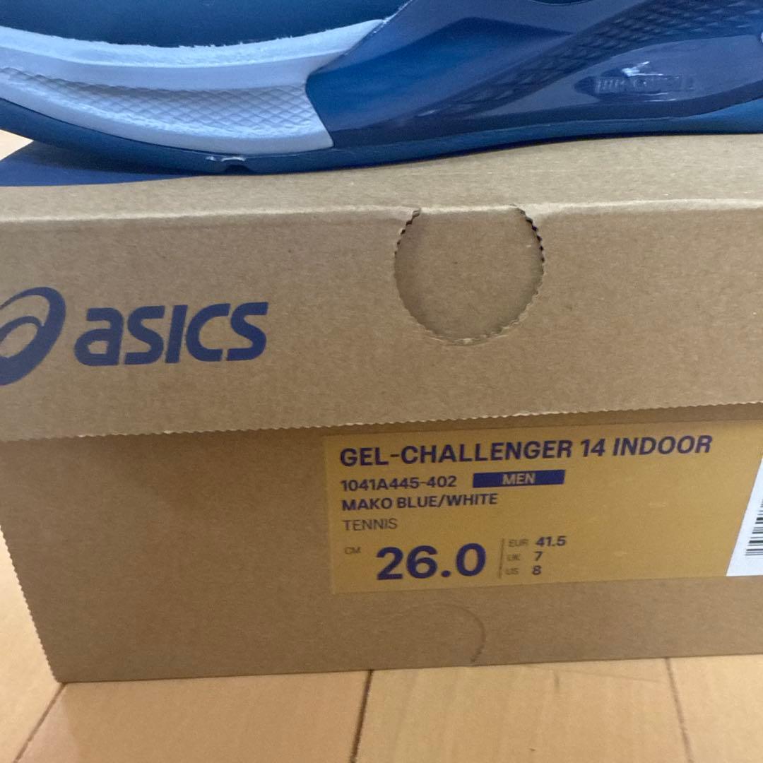 シューズ(男性用) asics GEL-CHALLENGER14 INDOOR