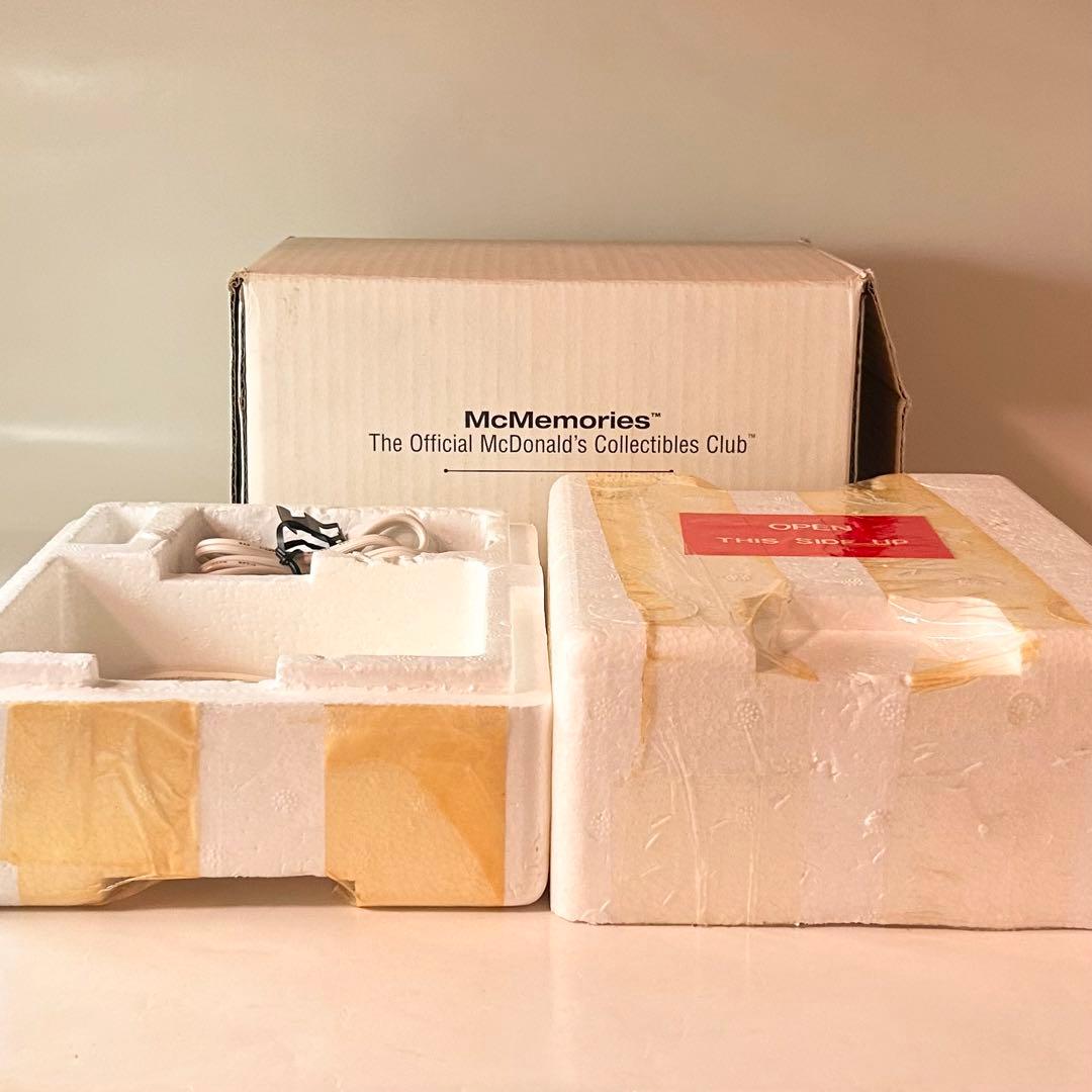 マクドナルド ミニチュア ジオラマ ライト アメリカンダイナー 1996年