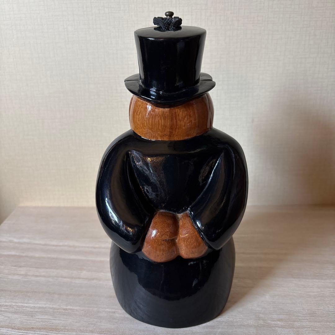 ティミーウッズ　木製　蛙紳士のショルダーバッグ　ヴィンテージ　パーティバック