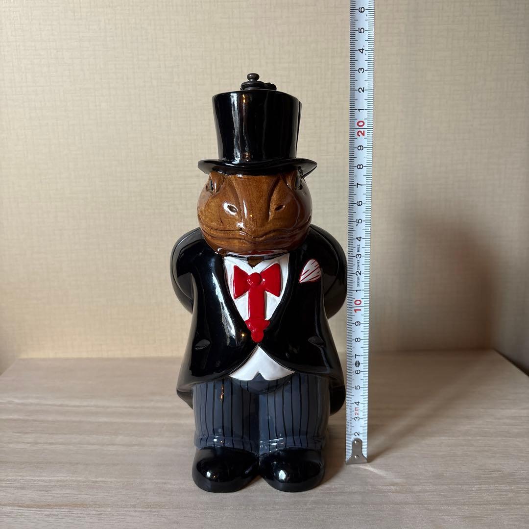 ティミーウッズ　木製　蛙紳士のショルダーバッグ　ヴィンテージ　パーティバック