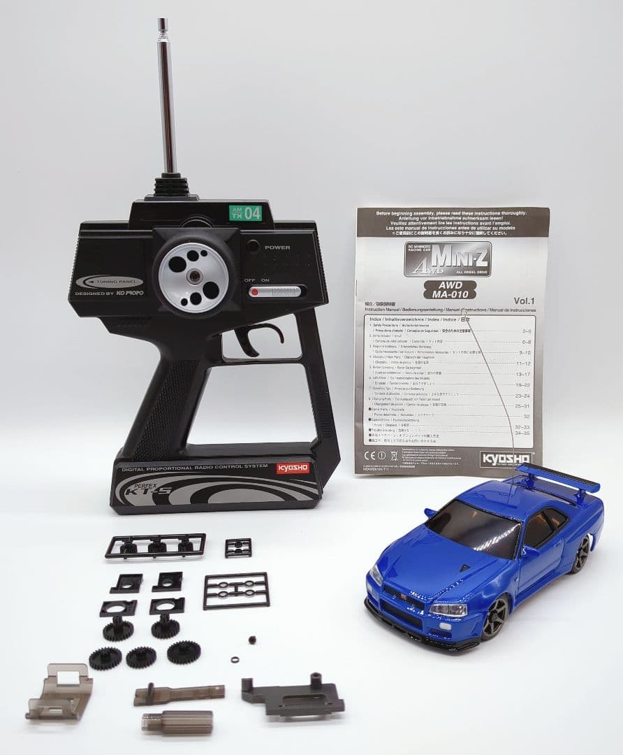 京商 Mini-Z AWD スカイライン GT-R ドリフト ラジコン