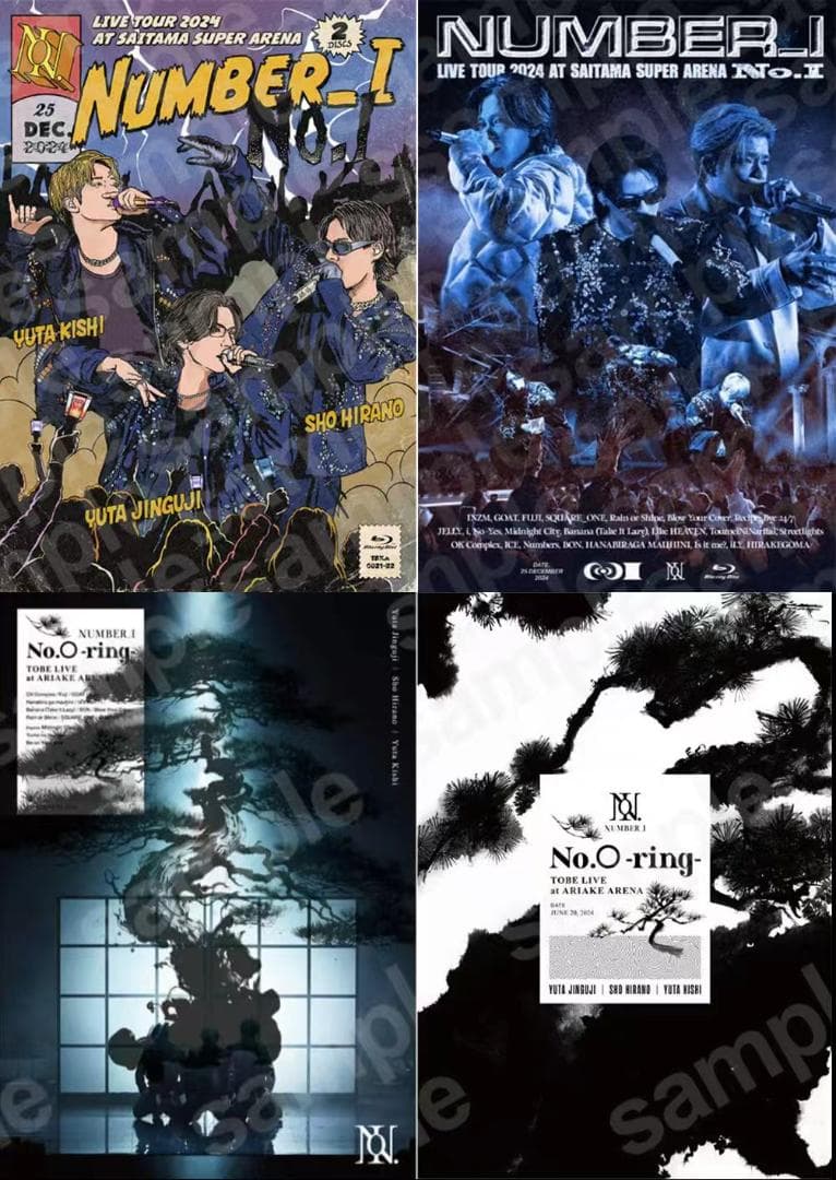 Number_i LIVE TOUR & NumberｉNo.O-ring 4枚