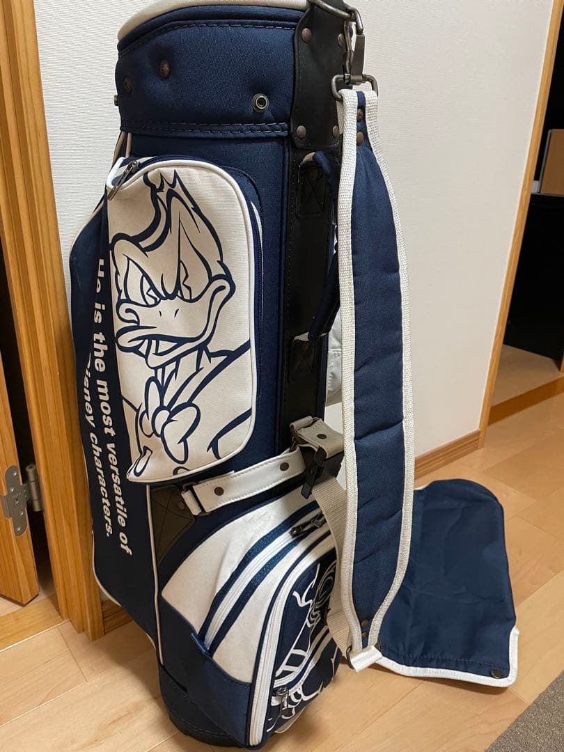 ドナルドダック キャディバッグ ネイビー