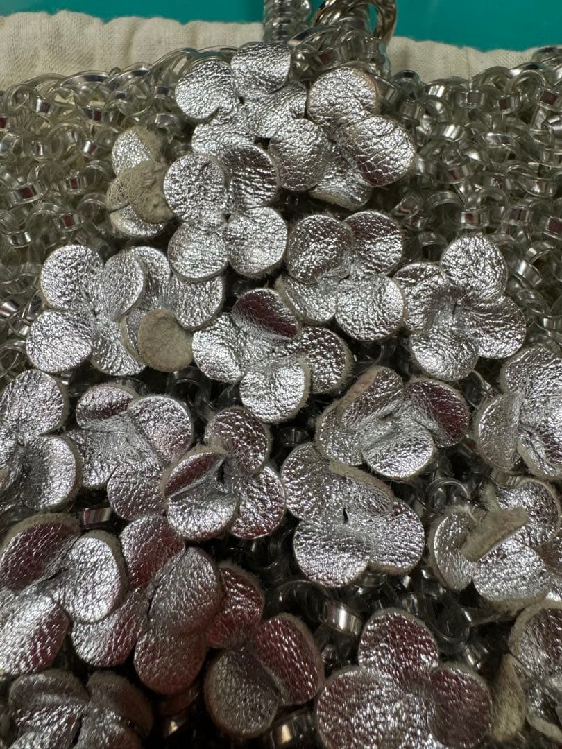 ANTEPRIMAアンテプリマ　ワイヤーバッグ花ビジュー