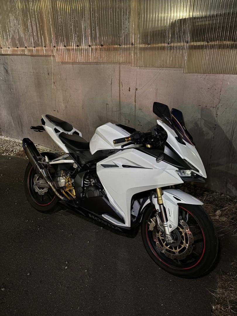 cbr250rr トリックスターイカヅチマフラー