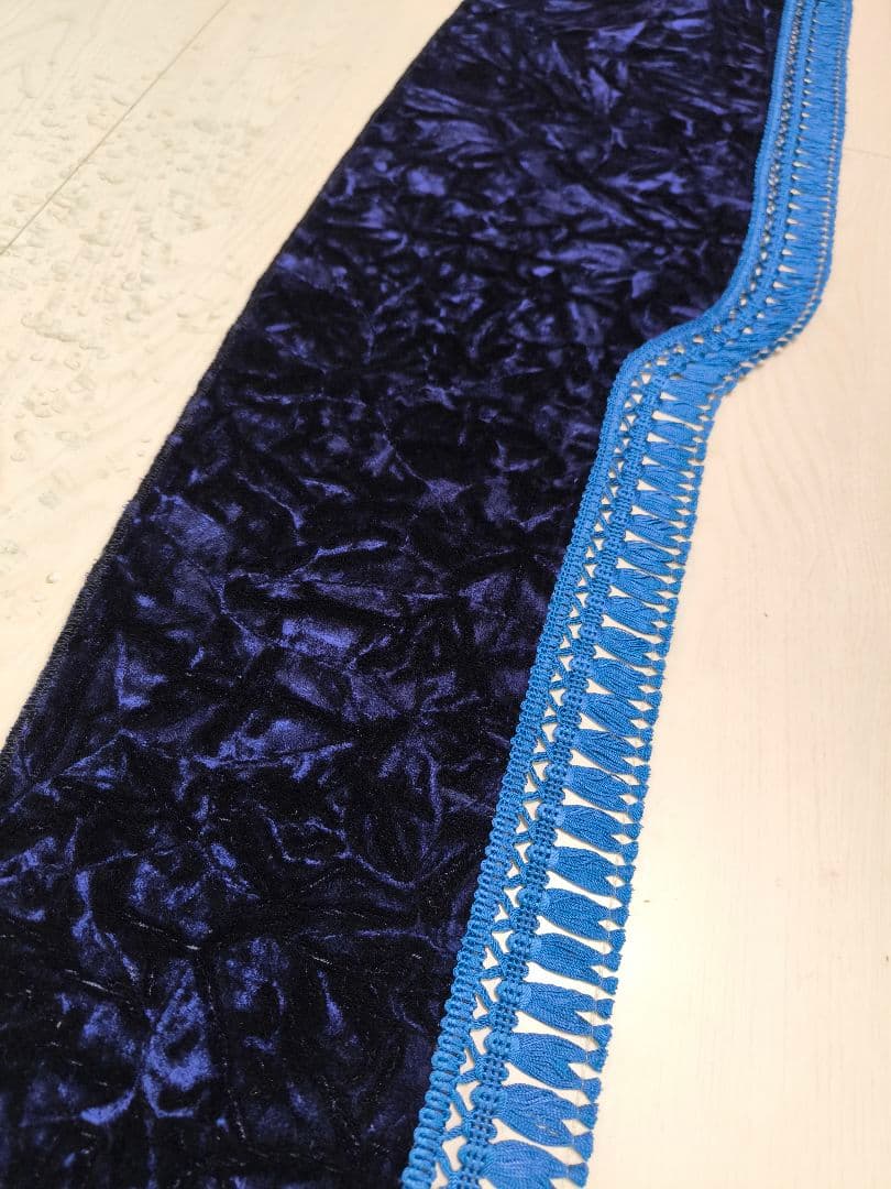 10ソアラサイズ！チンチラダッシュマット！ブルー　旧車当時物ラブ灯水中花