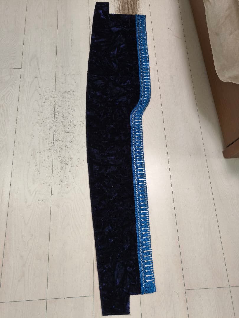 10ソアラサイズ！チンチラダッシュマット！ブルー　旧車当時物ラブ灯水中花