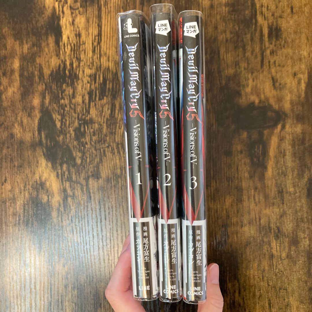 【初版一部特典】Devil May Cry 5 Visions of Ⅴ①②③