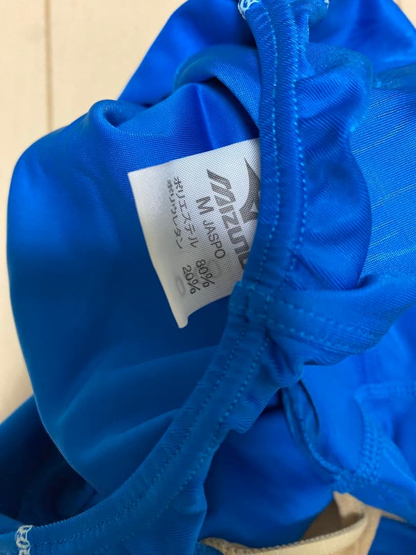 Mizuno スポーツ用水着 青 ストラップタイプ　競泳水着